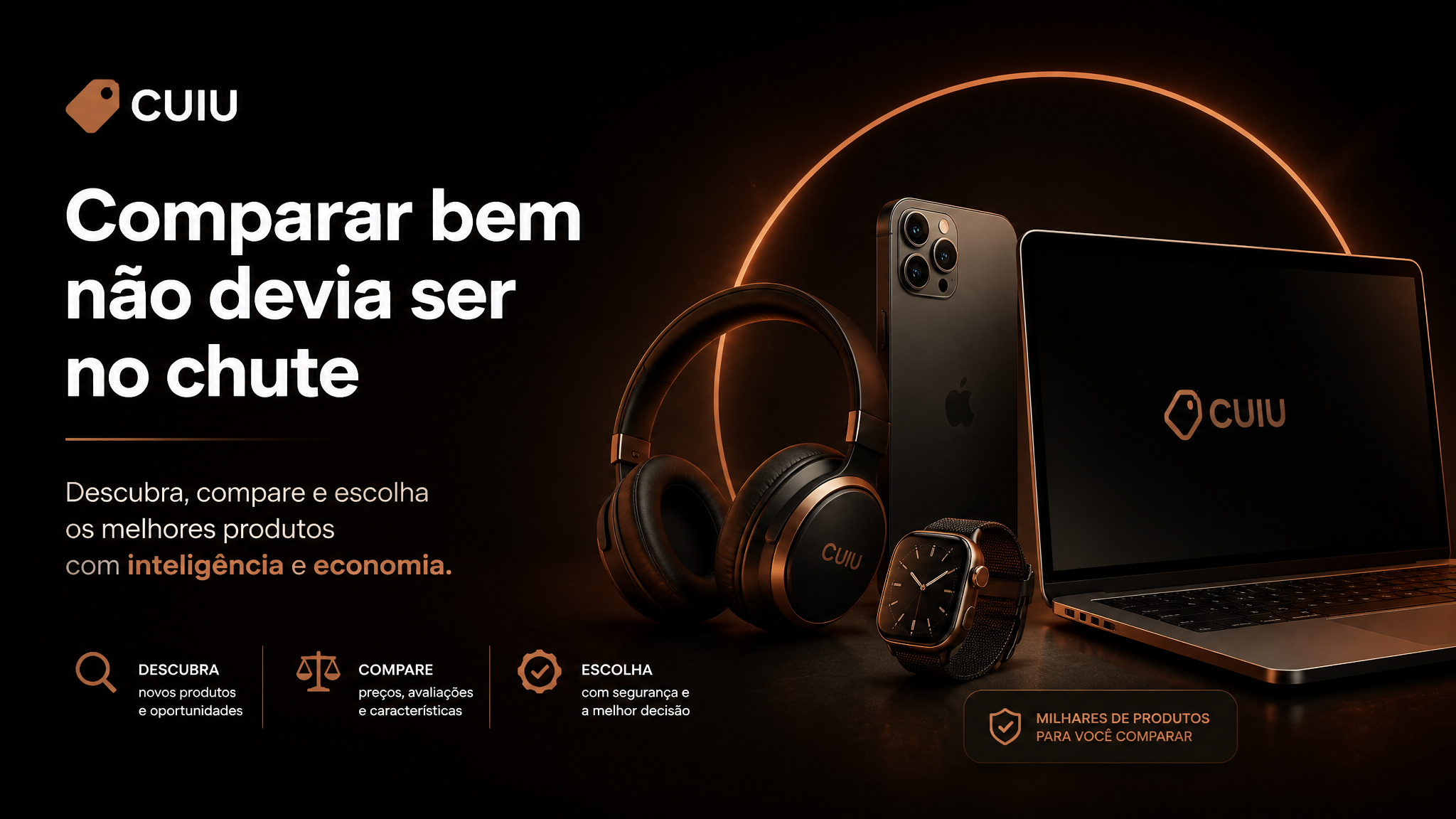 CUIU: Comparar bem não devia ser no chute - Descubra, compare e decida produtos